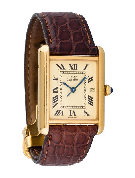 cartier tank must 2413|cartier tank must watch price.